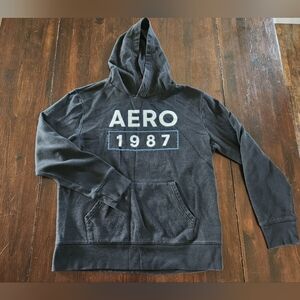 Aeropostale Black Sweatshirt Large